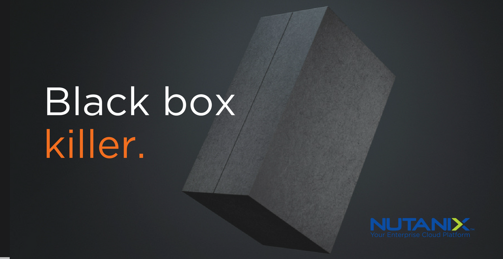nutanix's tweet photo. Changing the world of data center hardware isn't easy, but someone's got to do it. Less black boxes, more software. https://t.co/DBHq2flW1Q https://t.co/a3t9yOHPSo