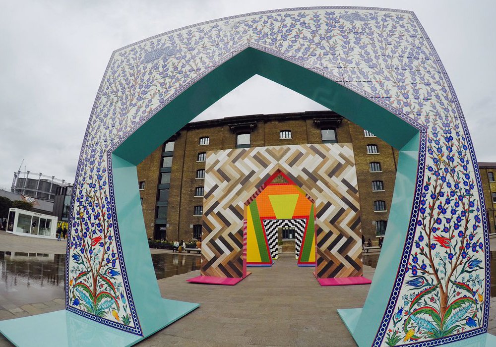 _designjunction's tweet photo. Take a look back at our favourite #wheredesignmeets #kingscross shots including this one of 'Gateways' by @n19london https://t.co/TkViWjwcIS
