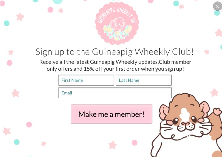 gpigwheeklyshop's tweet photo. Become a Member of the Guineapig Wheekly UK Club! Just sign up for our Newsletter! 🐹 https://t.co/hBYhxhoVdC #clubmembersonly https://t.co/xwsYGNQMl3