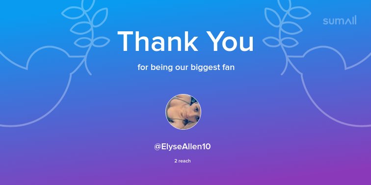 DominandoPHPcom's tweet image. Our biggest fans this week: @ElyseAllen10. Thank you! via sumall.com/thankyou?utm_s…