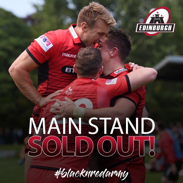 EdinburghRugby's tweet photo. 📢 Tickets are going fast for tonight's match vs Zebre! Secure your unreserved seat by following the link below!

🎟️ https://t.co/B0F8z3jE06 https://t.co/lyd5Oayg9B
