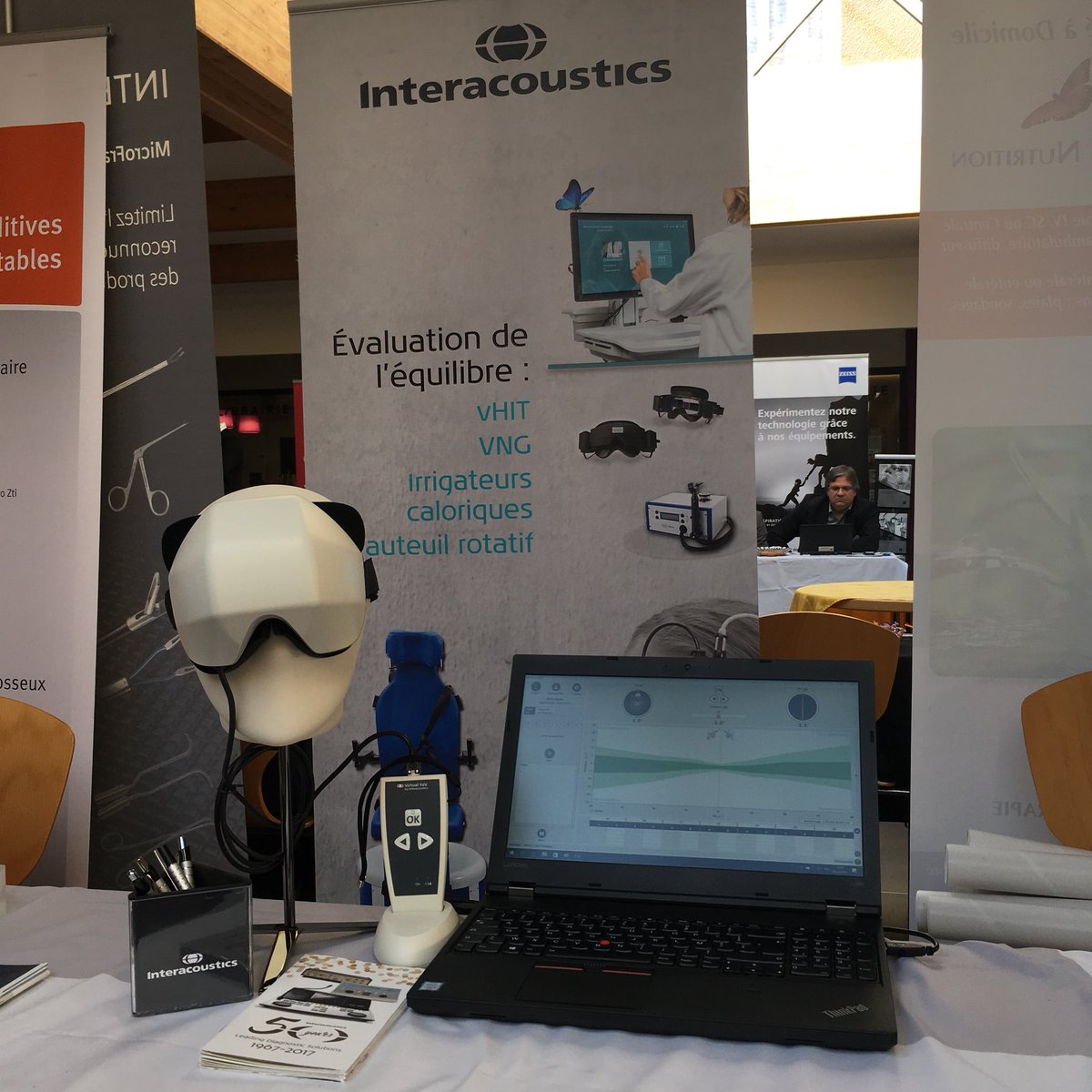 Frankylima's tweet photo. #SORLEF2017 Nancy #Interacoustics presents Virtual SVV : Subjective Visual Vertical (Subjective balance testing) https://t.co/iChRuQkzSM