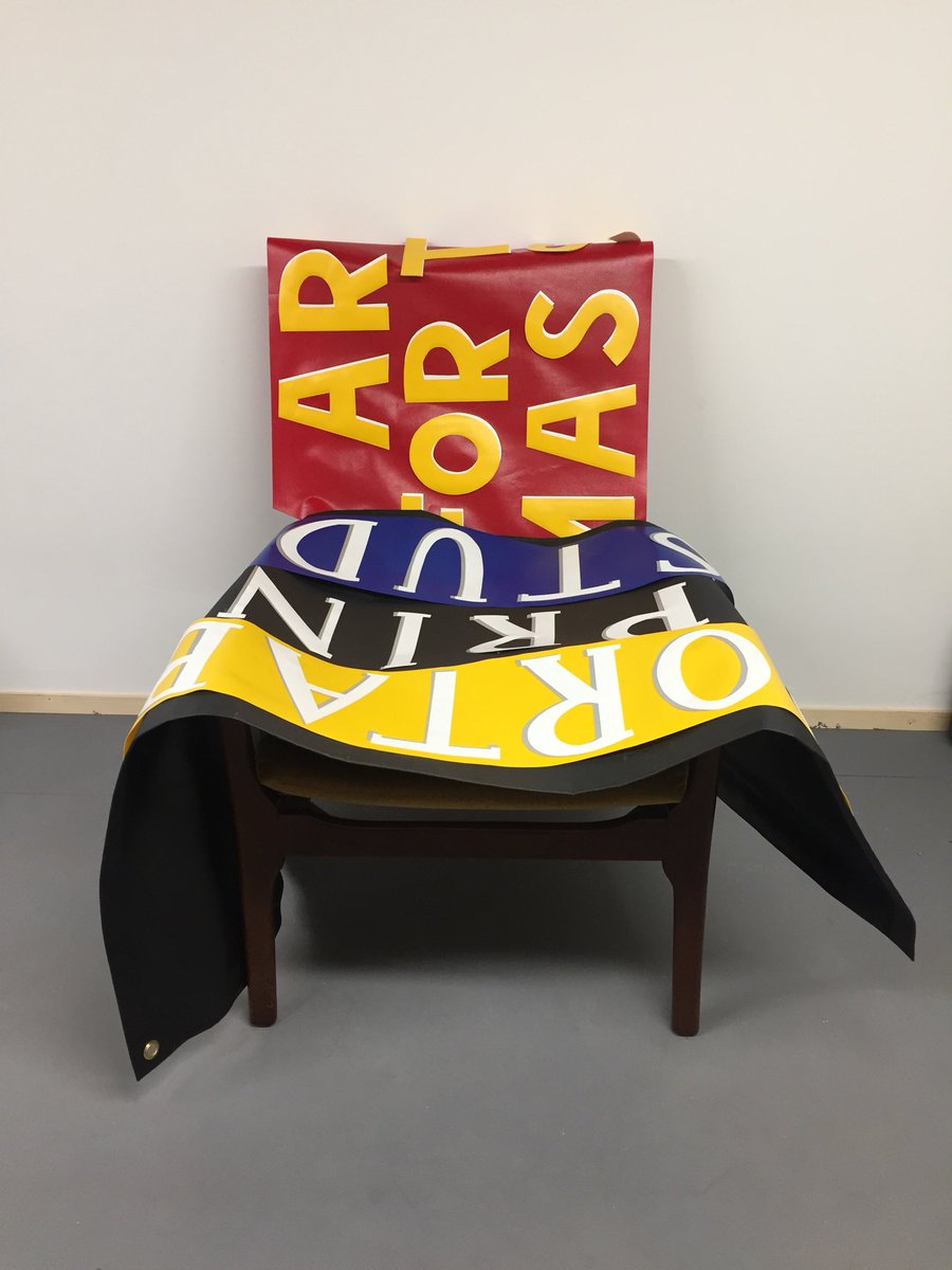 PortablePrint's tweet photo. Banner making in progress! #portableprintstudio https://t.co/aBhdstvXcS