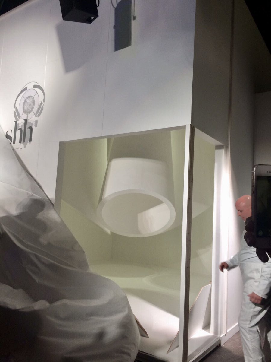 SHHArchitects's tweet photo. SHH Sound Bites installation at the @ResBarDesign awards last evening. Huge congratulations to all the winners for this year. #RBDA2017 https://t.co/ELxIK4eUC5