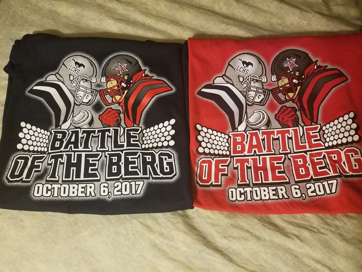 Game Day LCISD!  Battle of the Berg tonight @ 7:30 pm!  #Bluestampede vs #Redvolution. #wewininLCISD