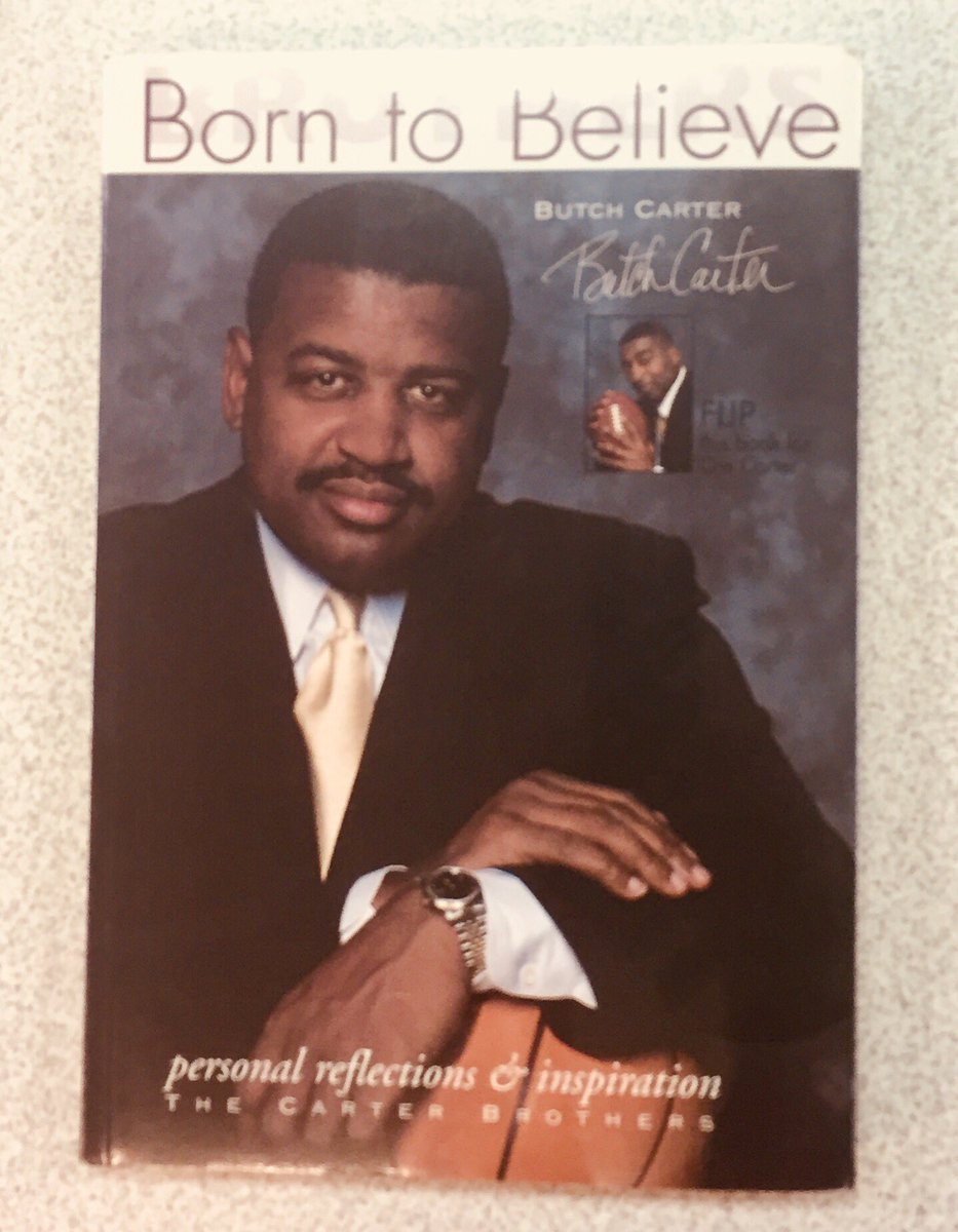 coachinBB's tweet image. .@TOButchCarter @criscarter80 got my copy “Born to Believe” and looking forward to reading! @CBL_Canada @CBLHamilton @NFL 🏀🏈