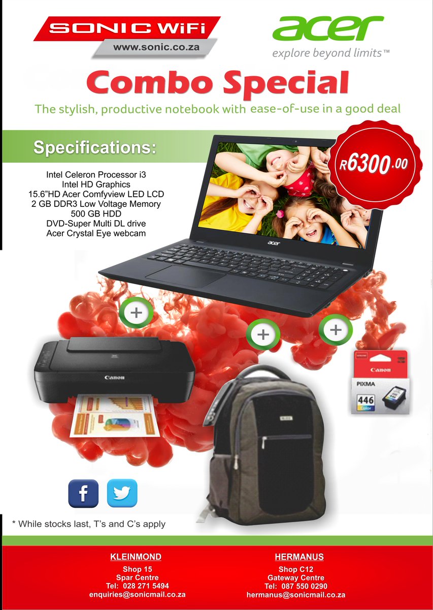 laptop and printer combo