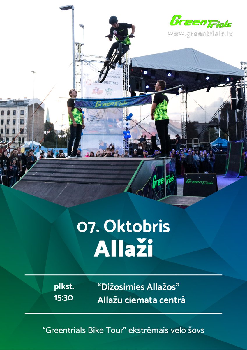 Iespējams PĒDĒJAIS BIKE TOUR šovs šogad! 😢 Cerams, ka nē! Bet rīt tad tiekamies Allažos! 🤘