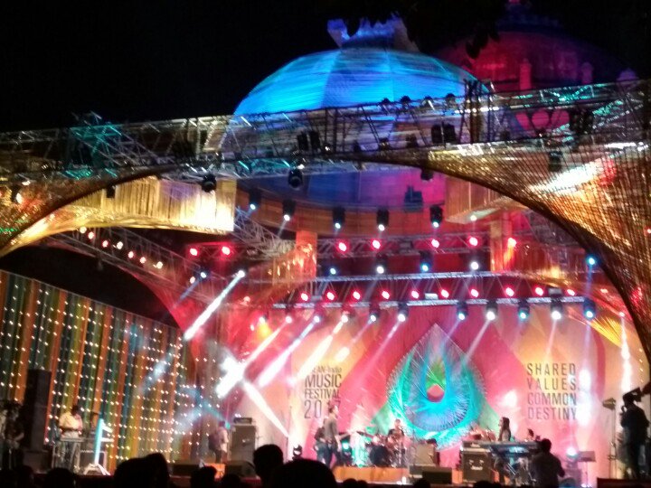 At ASEAN-India Music Festival 2017 #PuranaQuila #ColorsOfMusic
