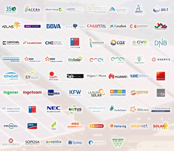 solarplaza's tweet photo. 2 more weeks until #samlatam! Join us, @FirstSolar, @ENGIEgroup, @EnelClientesCL, @GrupoBID_CII & more in Santiago! https://t.co/FDtJMiU9QO https://t.co/mm2TDFQ0i0