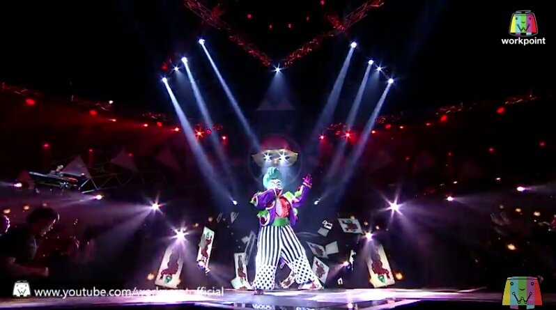 TheJokerMask's tweet photo. Bad Romance - #หน้ากากโจ๊กเกอร์  | #themasksinger3  3: https://t.co/C6tZlXvGt3 https://t.co/uPOKS8FoRR