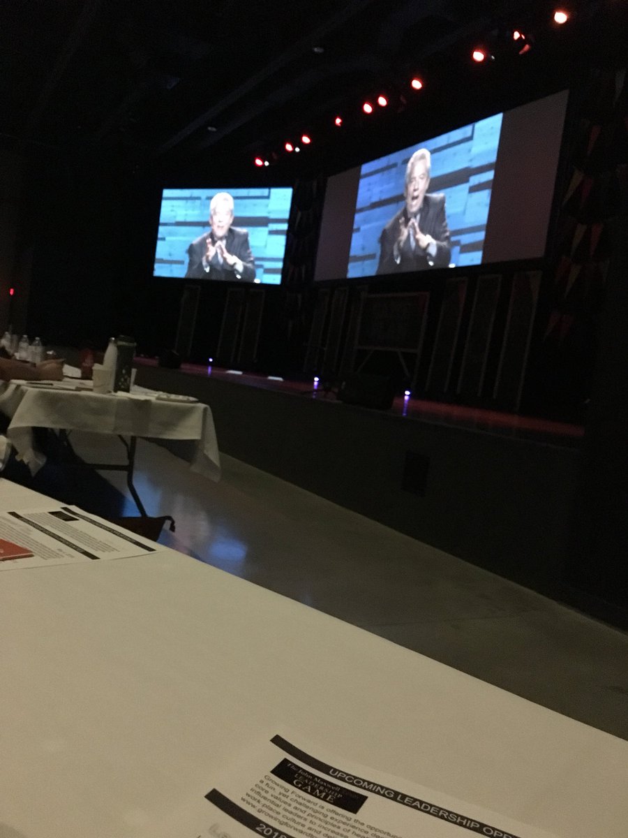 johnsmit14's tweet photo. Wonderful to hear from John C. Maxwell this morning at #Live2Lead https://t.co/sljK13rq9R