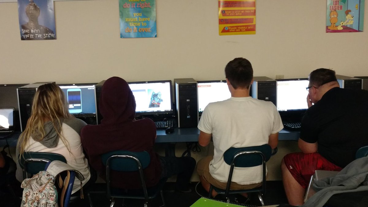 AP Lang students are fleeing the witch in a digital breakout today!