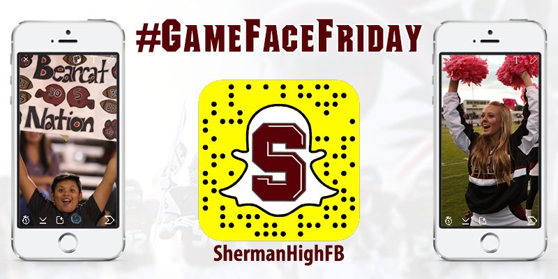SHBearcatFB's tweet photo. It's finally here.. GAME DAY!! And we want you to be apart of it.
Send us your best #GameFaceFriday snaps to be featured on our story! https://t.co/HDLc1cZ2xv