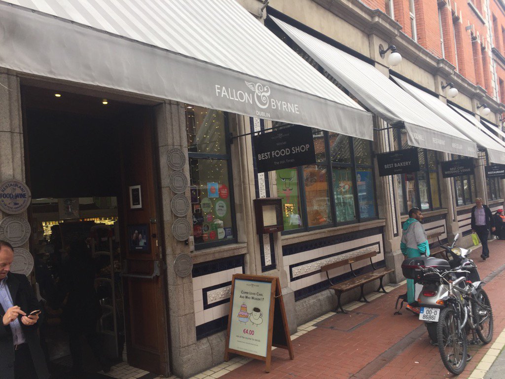 RetailExIreland's tweet photo. We have arrived at the simply sensational @FallonandByrne Dublin! #RetailRoadtrip #Top30store https://t.co/sBwabngIuv