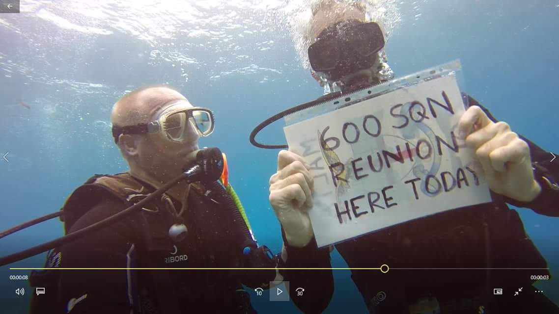 Friendships that go the extra mile ..or fathom! <a href="/600sqnmedia/">600 Media</a> <a href="/BSACdivers/">British Sub-Aqua Club</a> <a href="/RoyalAirForce/">Royal Air Force</a> @RAF_Diversity  #noordinaryjob