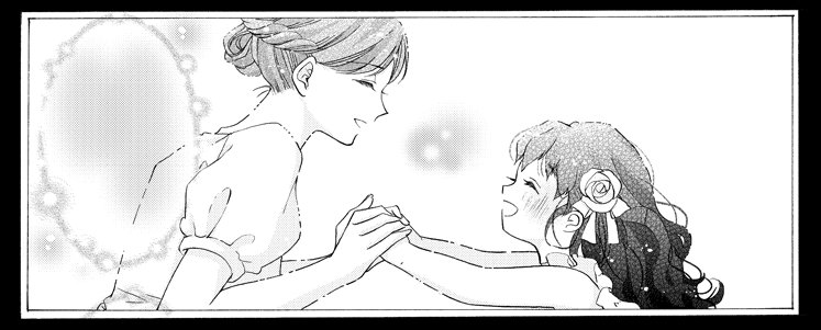 本日発売のitanにアリスの楽園8話が掲載されています。今回はアリスの過去編です～よろしくお願いします!
普段制服しか着せてあげられないので、アリスが絶対着なさそうな服で落書きしてみました 