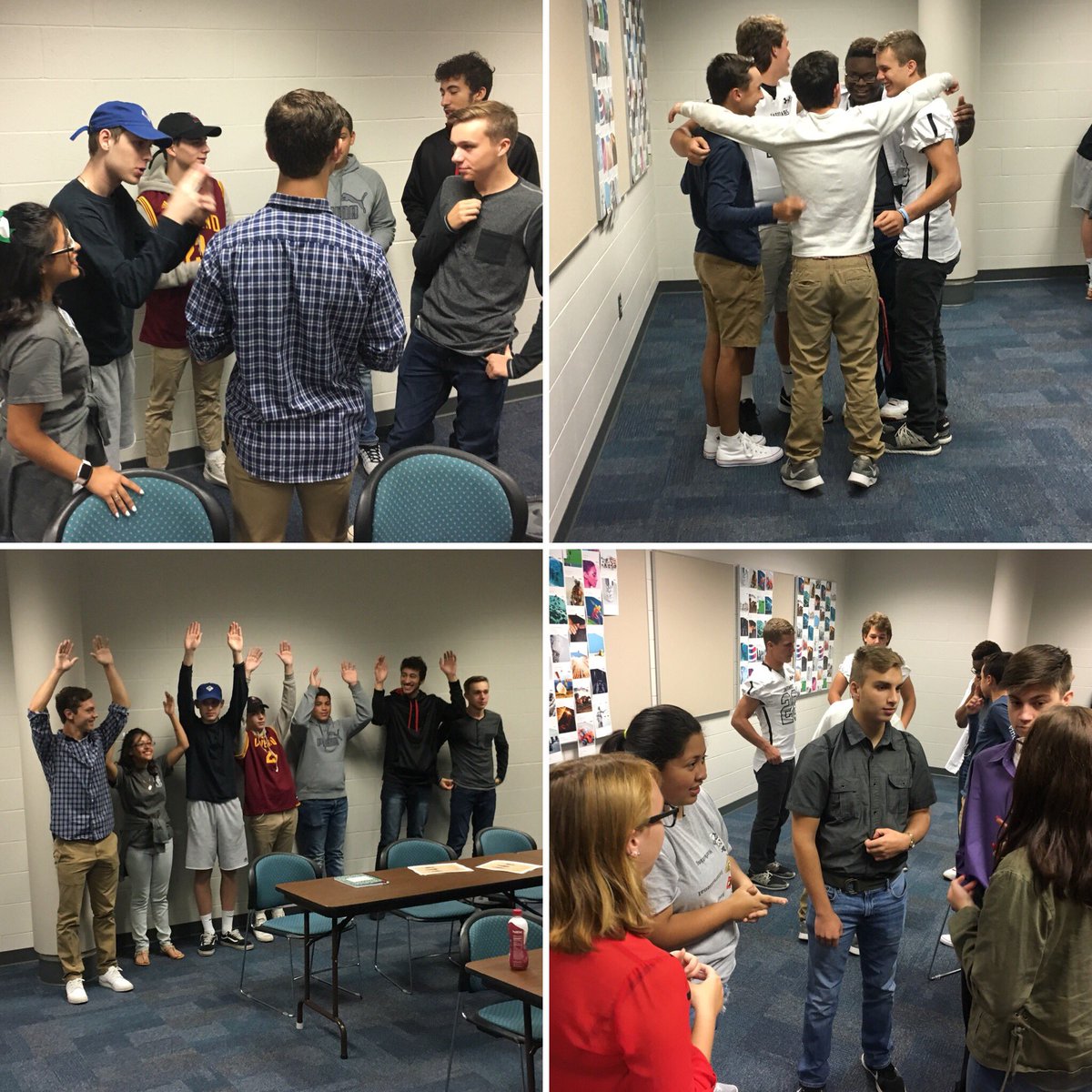dchstv's tweet photo. BPA officer training &amp; team building today @TollesTech @OhioBPA #rockpaperscissors #teambuilding #officertraining #bealeader https://t.co/HN0l6LaFuh