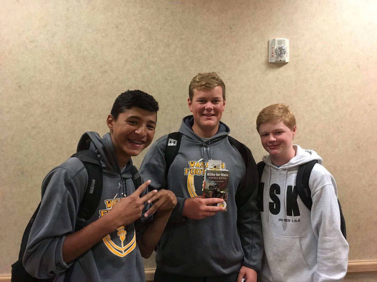 WasatchReads's tweet image. Christopher Larney and Jeff Sanchez worked together for this find. Ben Merrill shares the excitement with his friends.