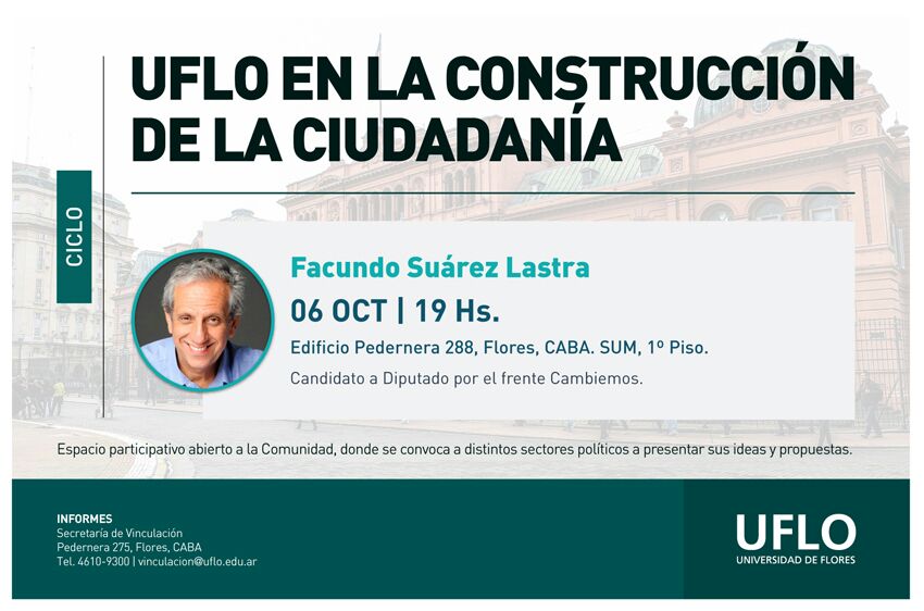 fedediazabal's tweet photo. Hoy en @UniversidadUFLO charla con @fsuarezlastra #VamosJuntos cc @mtcesar @SomosPRO  @AgustinBAires https://t.co/wvdK1n987y