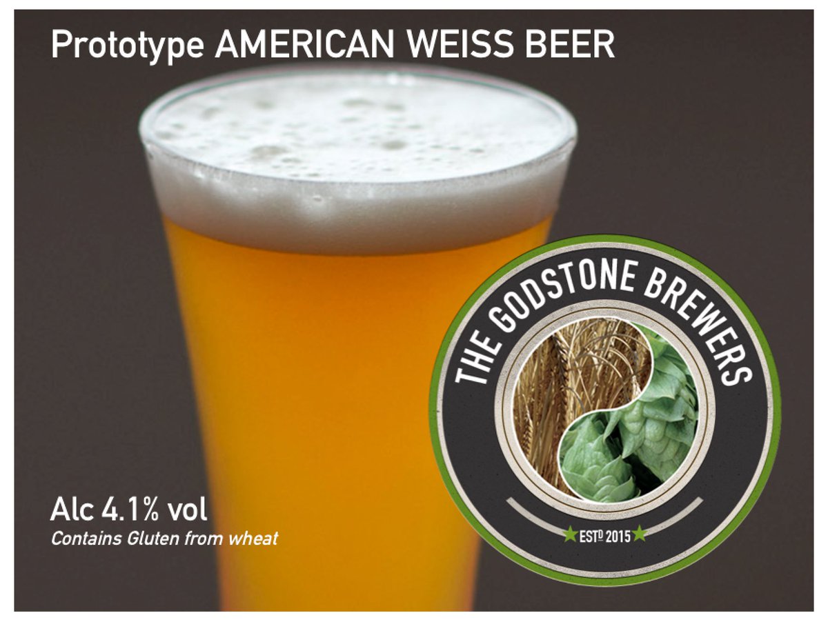 GodstoneBrewers's tweet photo. Prototype Weiss Beer tonight at Flower Farm #freshbeerfriday along with Rusty’s traditional bitter.
Weather gorgeous 😊 https://t.co/nbO3Xu8K1A
