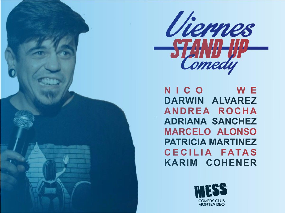 karim_cohenerok's tweet image. Fin de semana a #FULL!! 😲 Ésta noche #StandUpComedy en #MessBar con grandes comediantes!! 😎 Y mañana #StandUpImpro en #BricksBar! 😃