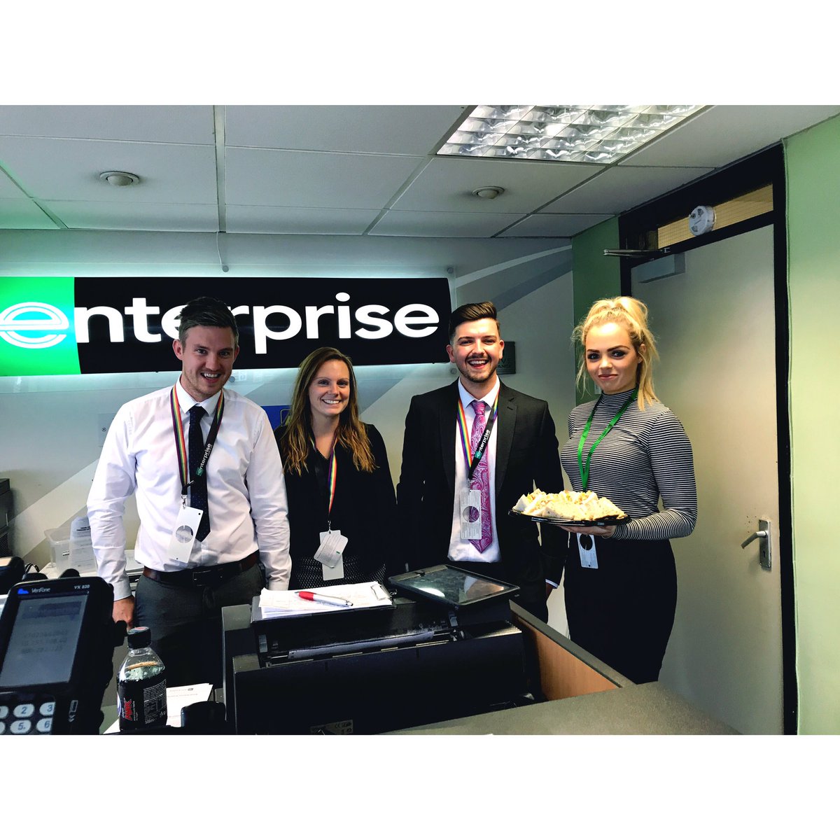 James_erac's tweet photo. SC77 celebrating our 87% TSQI #erac #eracscotland #customerserviceisourwayoflife https://t.co/iyyuxshCBi