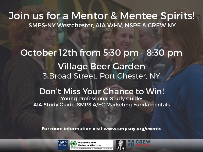 CREWNewYork's tweet photo. On 10/12 attend A/E/C Happy Hour with @CenterForArch @NSPE @SMPSNewYork at #VillageBeerGarden in Port Chester
https://t.co/vOWrBzHyGg https://t.co/M15eitoj3J