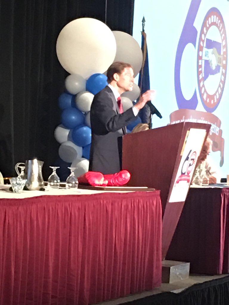 harryrod_57's tweet photo. #ctaflcio60 
It was great to have Senator Blumenthal speak at convention https://t.co/hAslk1IYXv