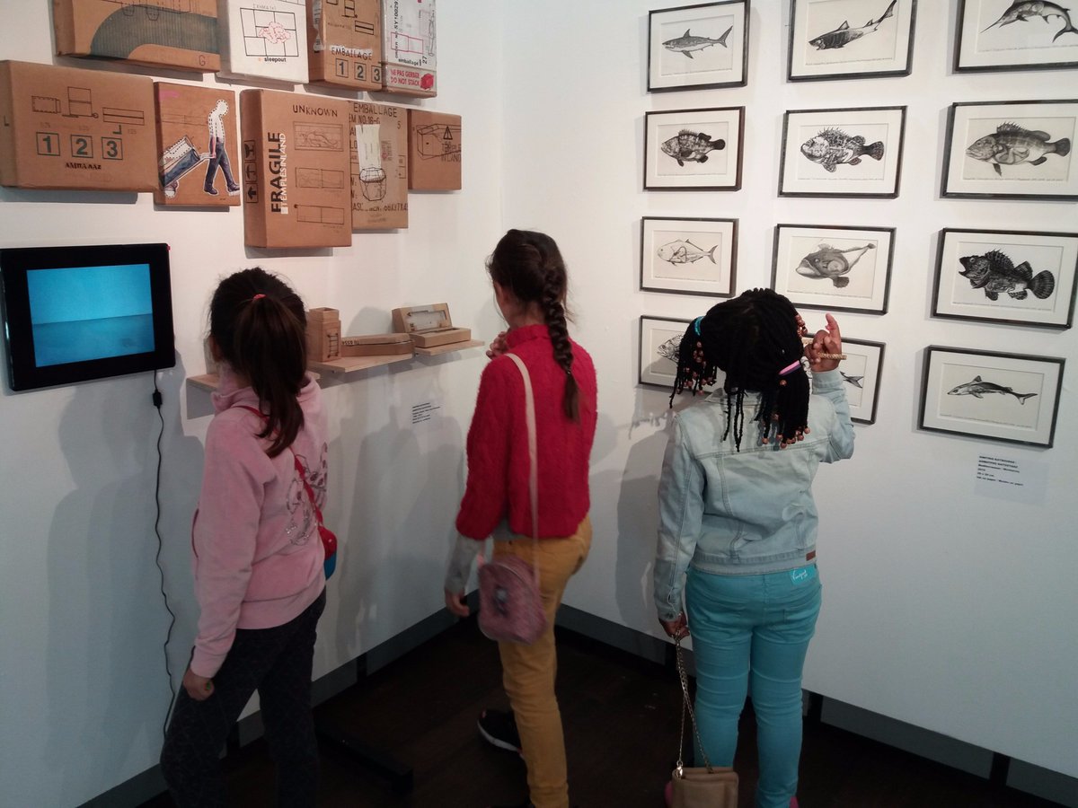 chrysogelos's tweet photo. “Artists in Athens-City of Crisis” Col #exhibition . Nice work. The #childern #Refugees liked it. Thanks all of y 4 your visit to #WELCOMMON https://t.co/Q9RaLisR1P