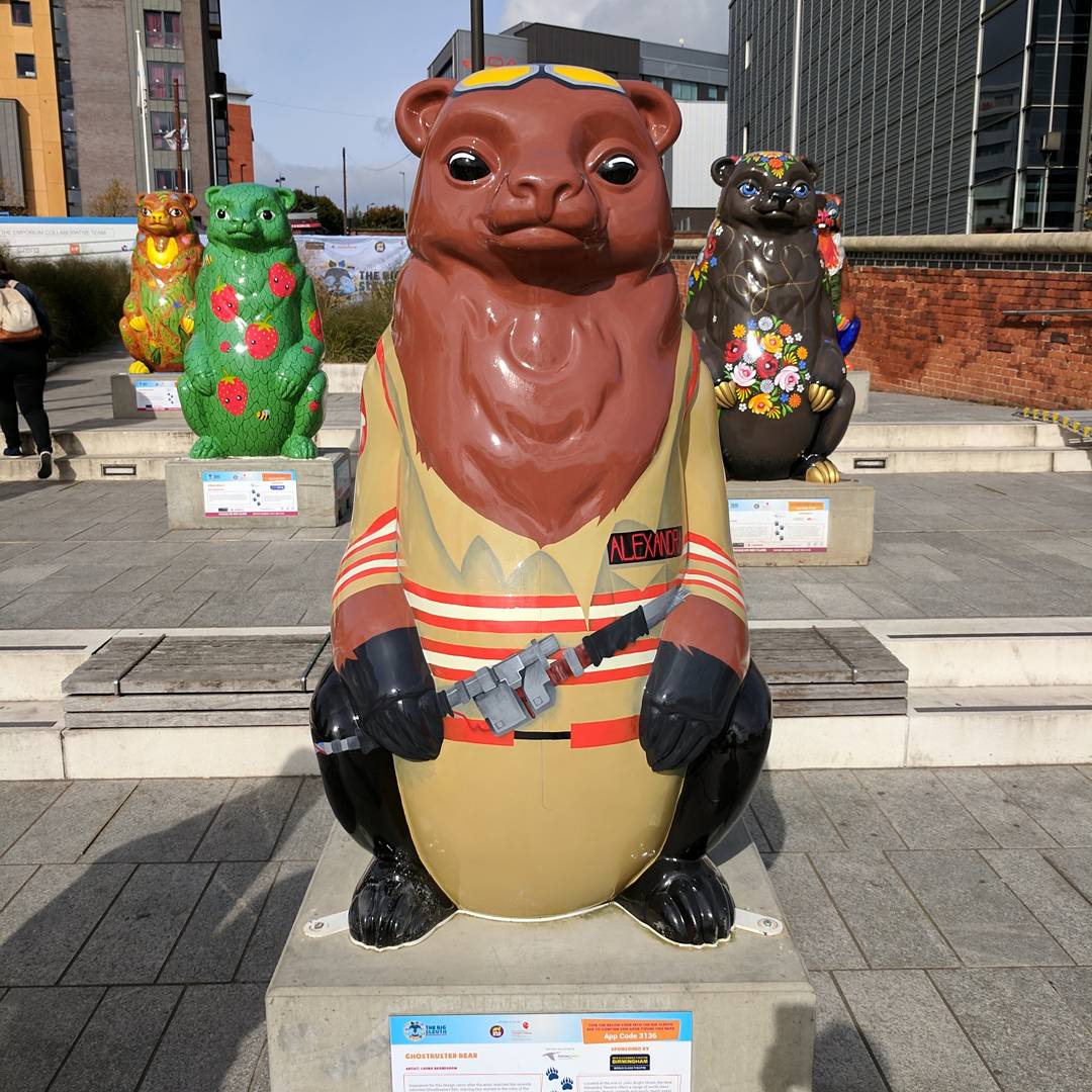 afraidofnobear's tweet photo. The #FarewellWeekend has started! @TheBigSleuth has been SO much fun ❤️🐻👻🚫 https://t.co/tjkGVzKsAh