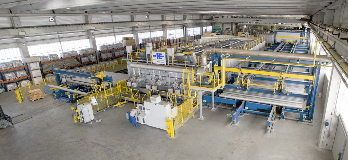mtimagazine's tweet photo. #Hammerer #Aluminium Industries Santana, based in Santana, Romania has ordered a second #homogenizing plant consisting of 2 batch #furnaces, a cooling station and handling equipment from #Hertwich, a subsidiary of #SMSgroup. Commissioning is scheduled for February 2018. https://t.co/L7mwIJLANv
