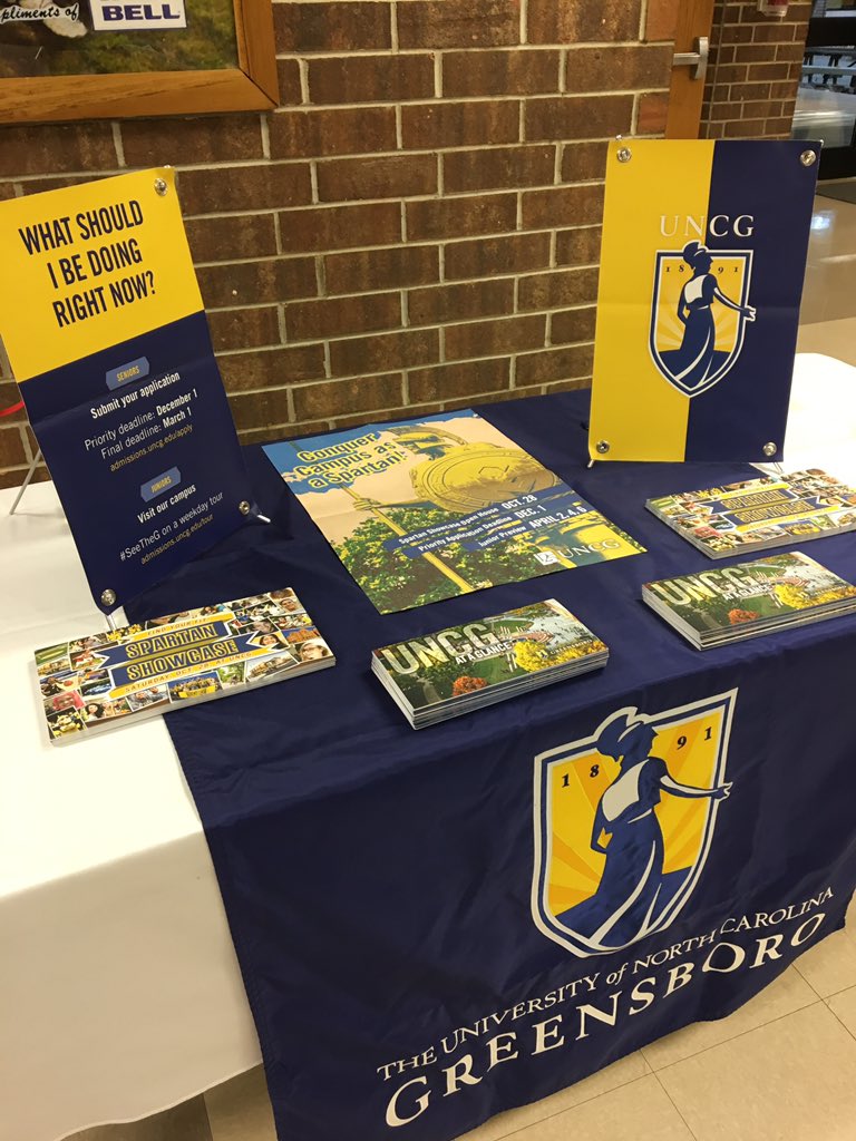 MeganB_RTR's tweet photo. I'm in a new place tonight! Thank you @AthensDriveHS for allowing me to take our regional's place! #UNCG22 https://t.co/p73hCyUlZA