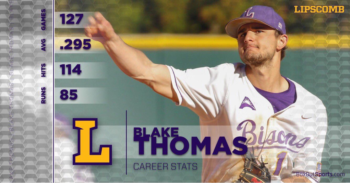 Baseball on Twitter "Blake Thomas (dbthomas7) is working