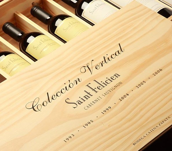 Atesorados durante años en nuestra cava... 😍 MUY PRONTO presentaremos nuestras limitadas Colecciones Verticales #SaintFelicien 👏🏻🍷🔝