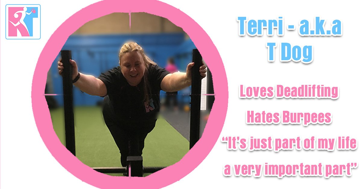 Reactive_PT's tweet photo. 💪 Member Spotlight 💪
Terri always brings energy to each and every session, we love you T Dog 🙌
#TeamReactive https://t.co/wQswO1aHBP