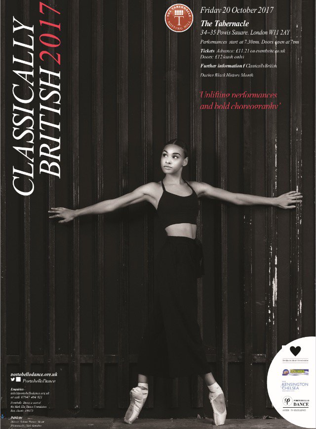 onedanceuk's tweet photo. ODUK member @PortobelloDance is celebrating young British dance talent with #ClassicallyBritish https://t.co/qR7WtuOXju #BlackHistoryMonth https://t.co/6X3866poU9
