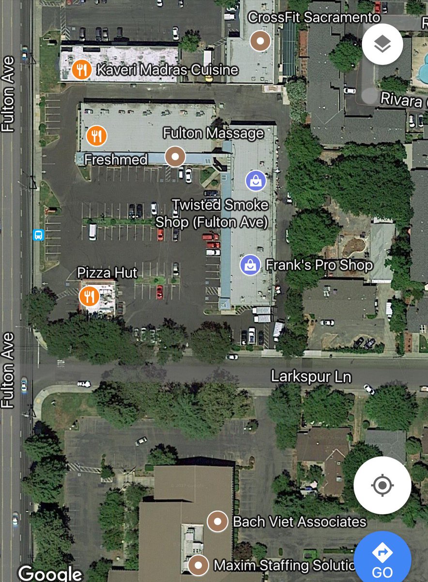 ITNT916's tweet photo. Parking will be available @ 1050 Fulton Ave, Sacramento, CA 95825. 
It's across Larkspur (Bach Veit Associates). See map for reference! https://t.co/t3t5YDMdJv