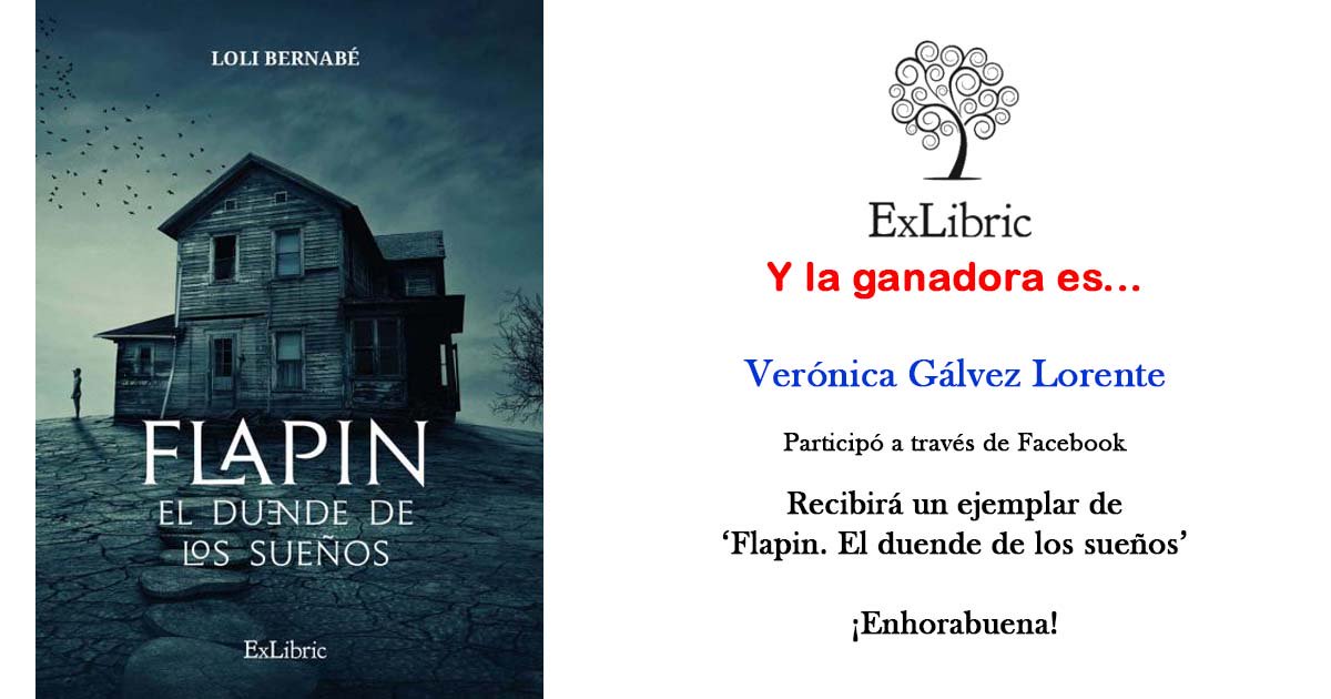 ExLibric's tweet photo. Y la ganadora del #Sorteo es... @VeronicaGaloCM recibirá un ejemplar de 'Flapin. El duende de los sueños' de Loli Bernabé ¡Enhorabuena! https://t.co/ZgHMu4Gdpf