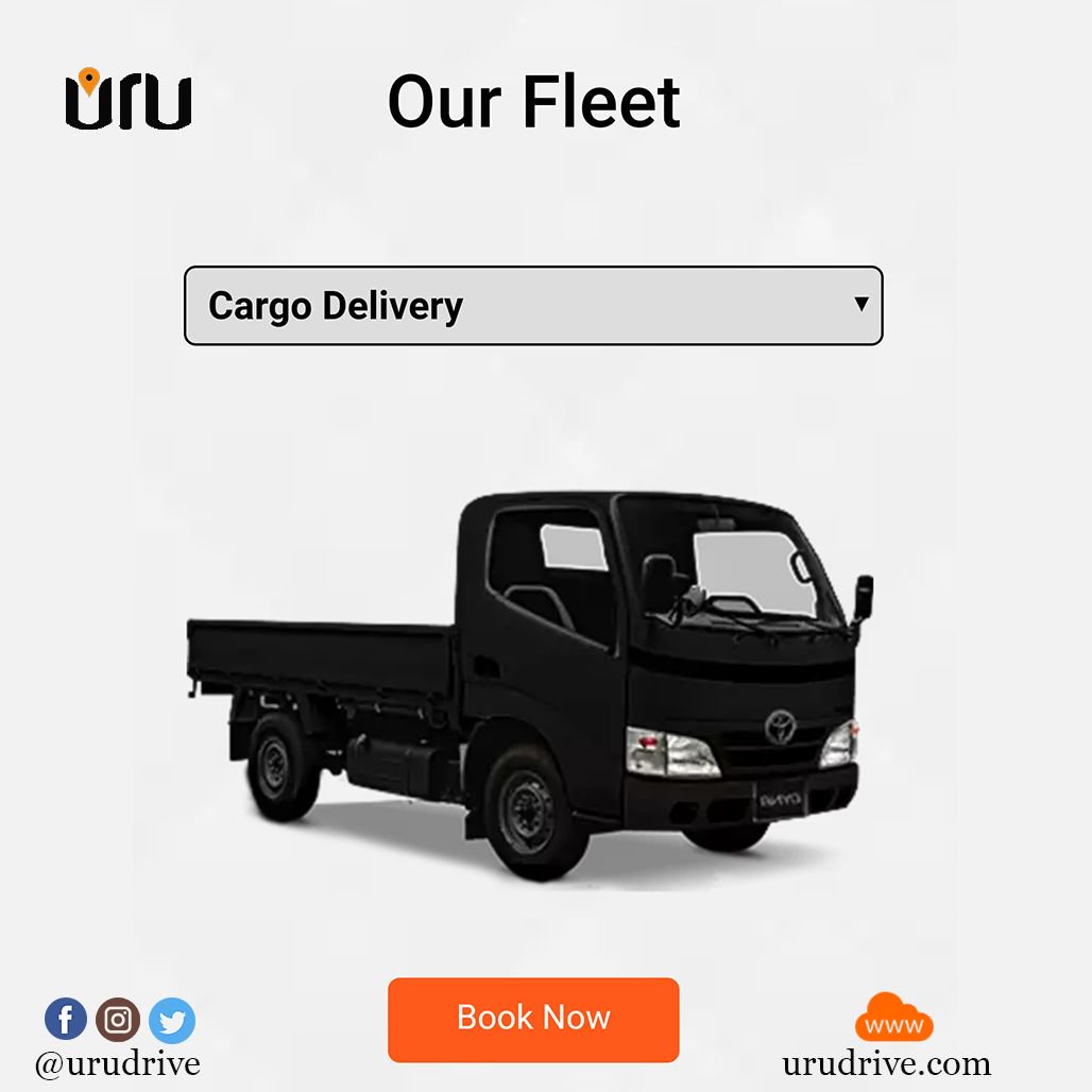 Urudrive's tweet photo. Yes we have cargo tracks for your bulk deliveries. Simply book a truck and have your items delivered safely.
#uru #urudrive #ridewithuru https://t.co/wKZ5uRuiY3