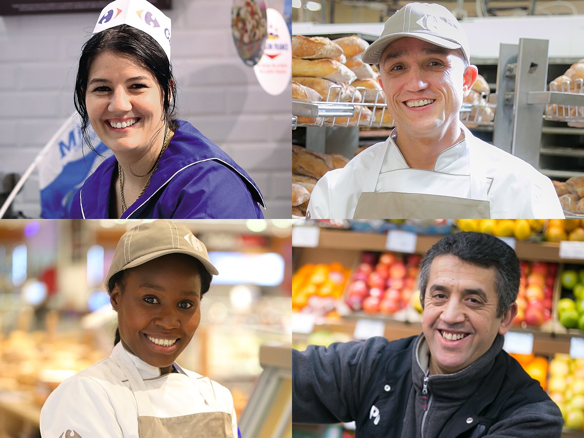 CarrefourRecrut's tweet photo. Chez #Carrefour c'est un peu tous les jours la #JourneeMondialeDuSourire 😀 ! https://t.co/8E1BOQoKVx