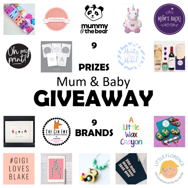 We are running a huge mum and baby giveaway on Instagram! Head over and enter to win 9 amazing prizes ❤️🐼❤️