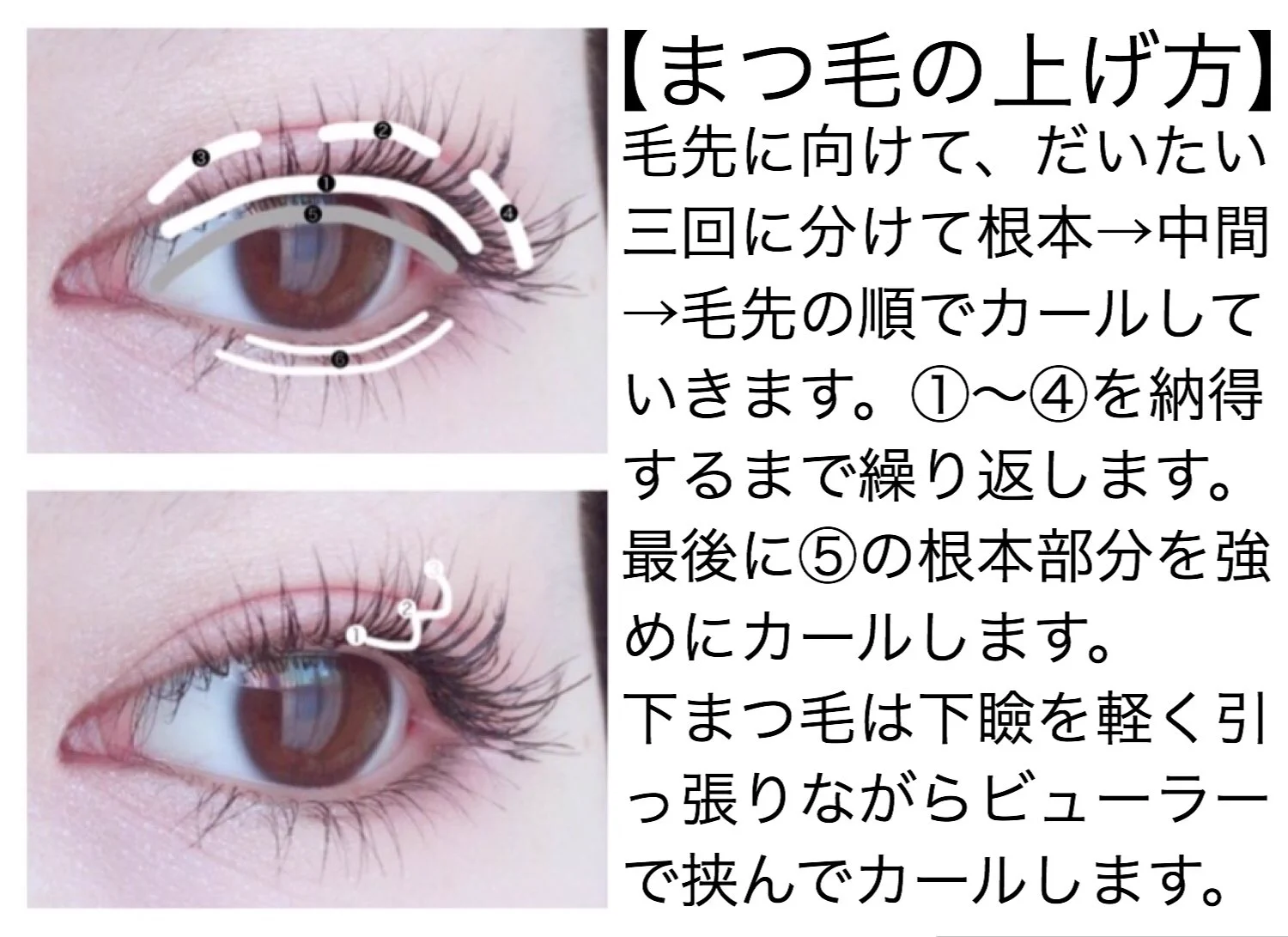 必見！！マスカラ、ビューラーをこう使えば美しいアイメイクが完成！！