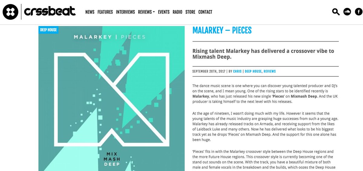 Odette_Mixmash's tweet photo. @crssbeat x @MalarkeyUK = (L) --> https://t.co/DLJsLy0mDv https://t.co/JgZdjnYWYX