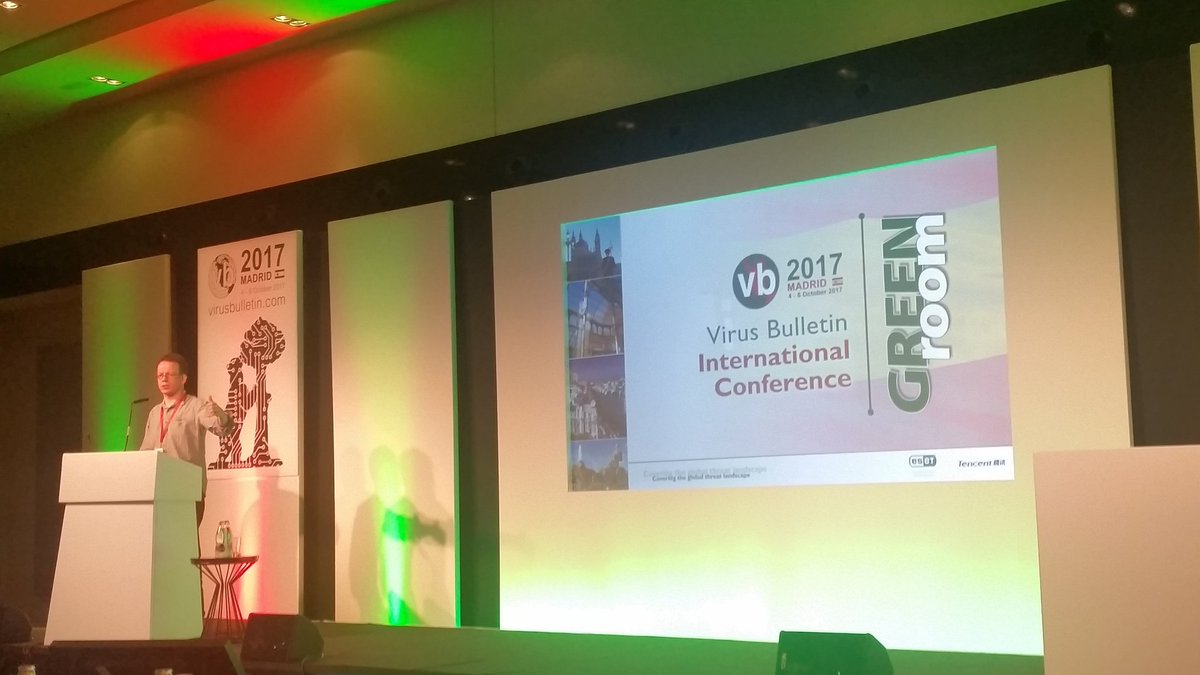 _j3lena_'s tweet image. . @martijn_grooten thanking everyone for being the part of @virusbtn 
This was a awesome and great conference, thank you all!
#vb2017