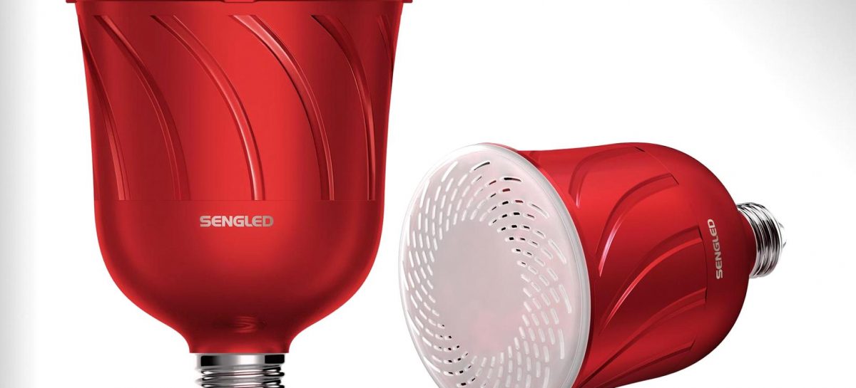 SengledUSA's tweet photo. What does Pulse's "shiny red finish" mean to you? @trustednerd shares his thoughts here: https://t.co/pwrOcso4o6 #smarthome #smartlighting https://t.co/G77SPG6VyG