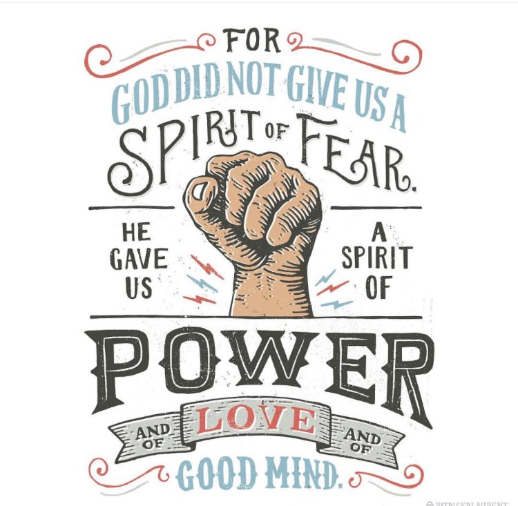 LANCERSFCA's tweet photo. 2 Timothy 1:7
Combat that spirit of intimidation with a spirit of POWER, LOVE &amp; STRONG MIND https://t.co/puBqvM2vKr