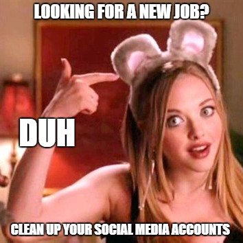 CareerBuilder's tweet photo. If you wouldn't be okay with a future employer seeing it, maybe you shouldn't be tweeting it... https://t.co/tL21vqJrYs