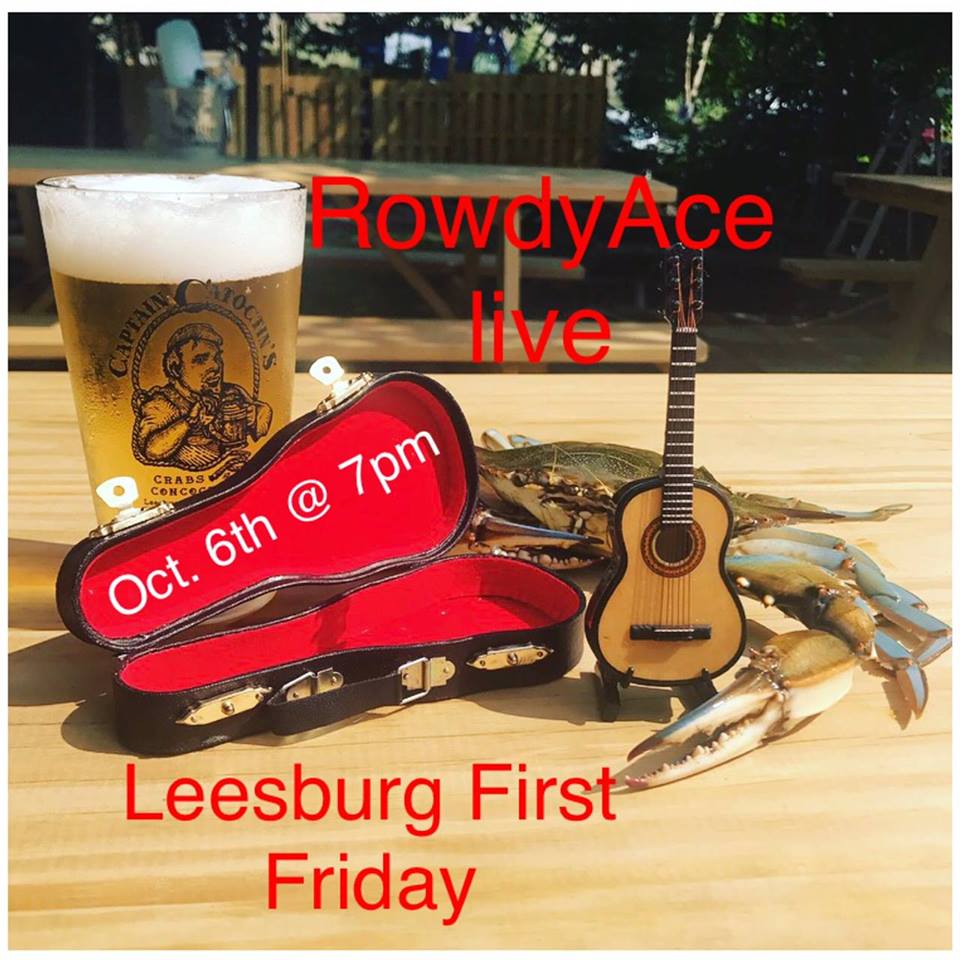 LoCoEntertain's tweet photo. TONIGHT @CaptainCatoctin -- ROWDY ACE -- Leesburg First Friday 7pm #bluecrabs #shrimp #crabcakes https://t.co/AAuMWmXA3V